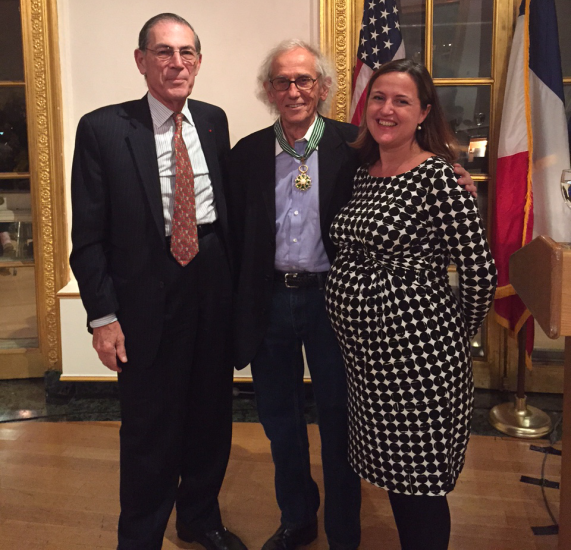 France Honors Christo