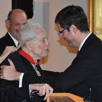 France Honors Elliott Carter with the Legion of Honor
