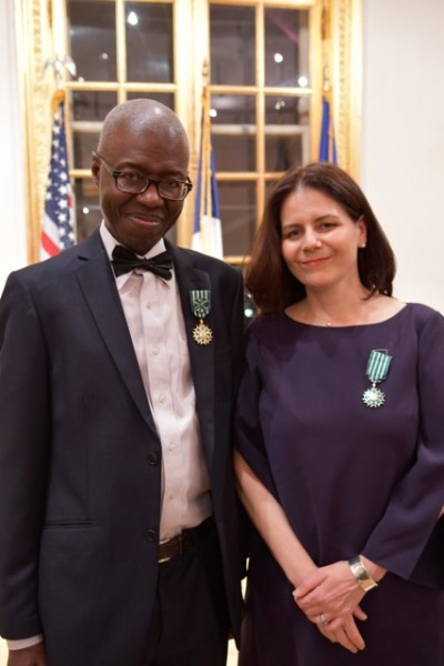 France Honors Emmanuelle Saada and Souleymane Bachir Diagne