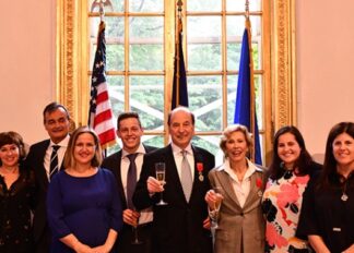 France Honors Thea Westreich Wagner and Ethan Wagner