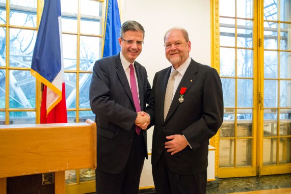 France Honors Dr. James E. Rothman